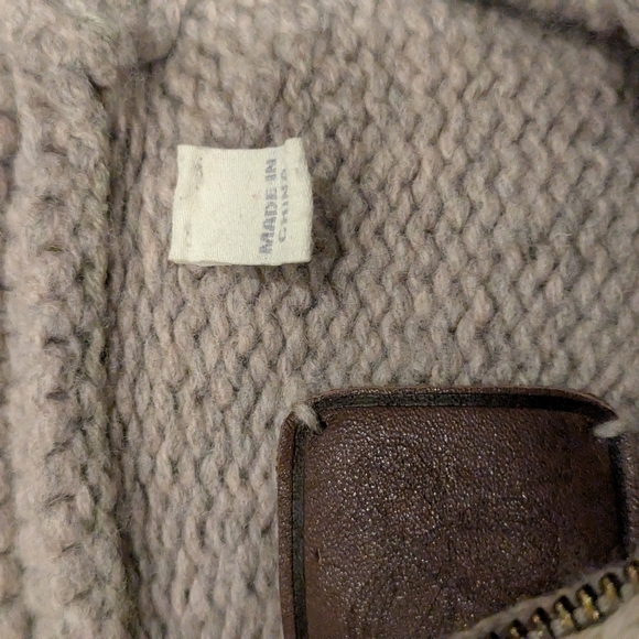 Vintage TNA Wool Knit Sweater Cardigan Jacket, Classic Knit Pattern Size XS - Picture 6 of 11